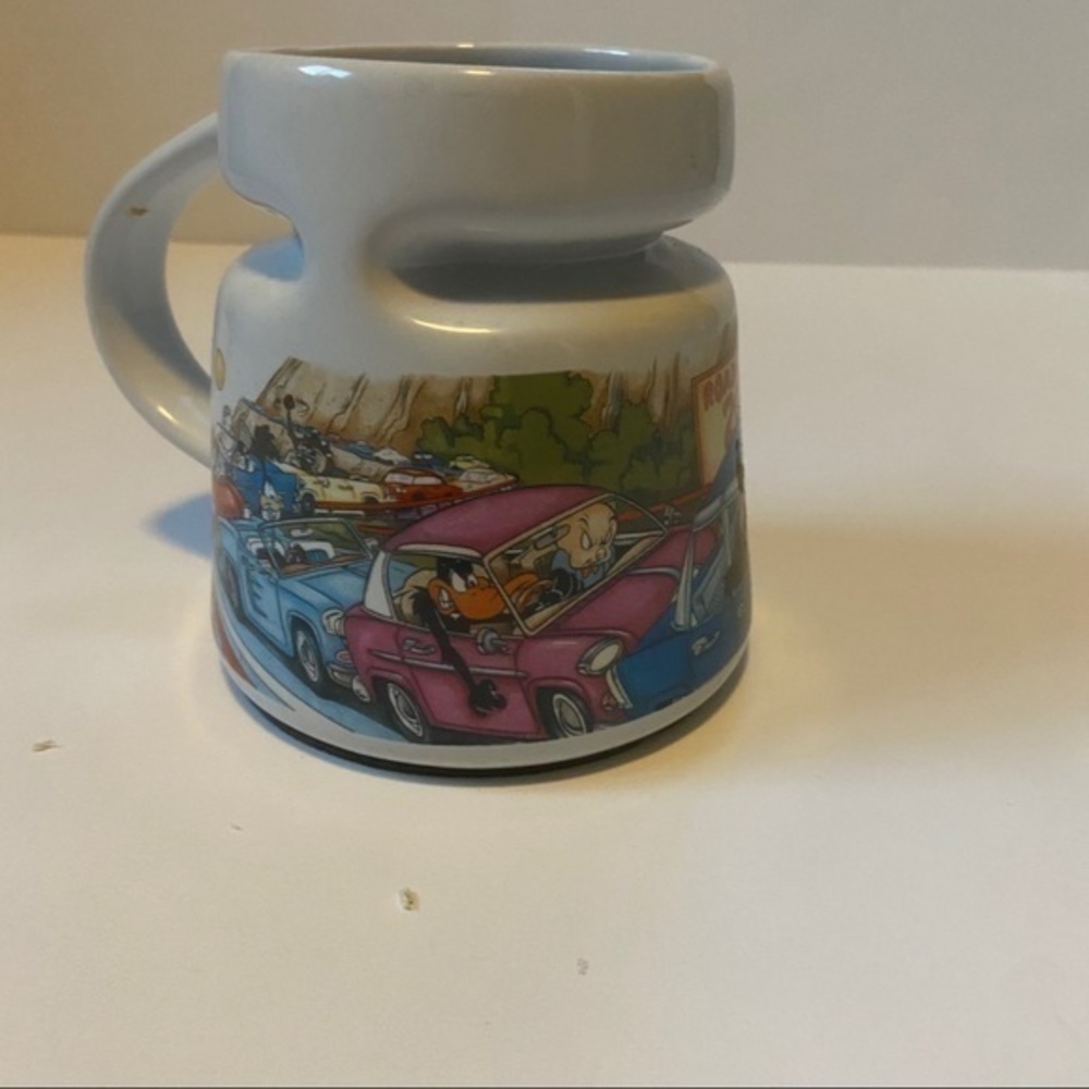 Warner Brs. Looney Toons Coffee Mug No Spill Travel Highwave Collectible - Picture 11 of 12